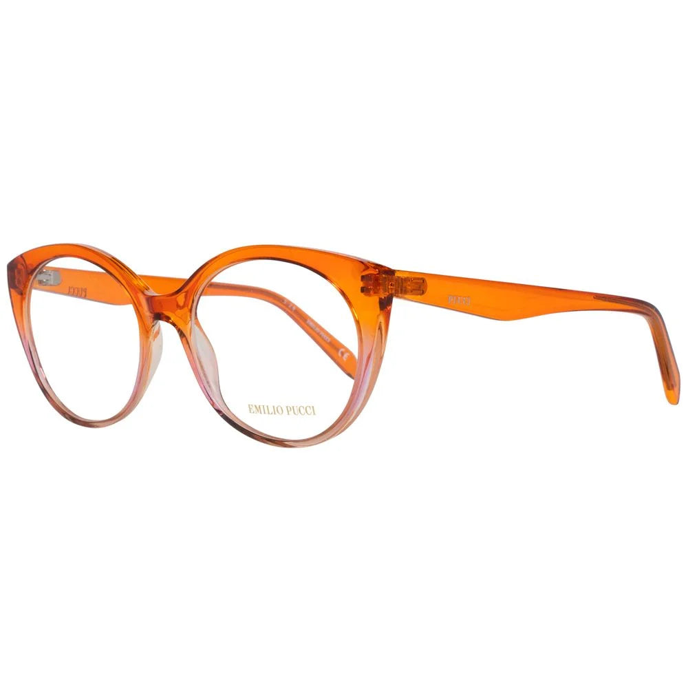 Emilio Pucci Orange Plastic Glasses (Frames)