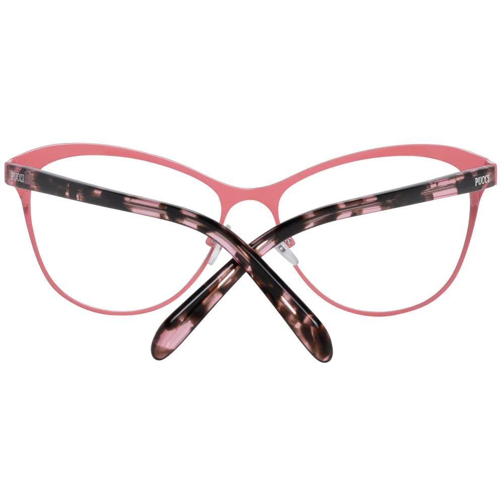 Emilio Pucci Pink Metal Glasses (Frames)