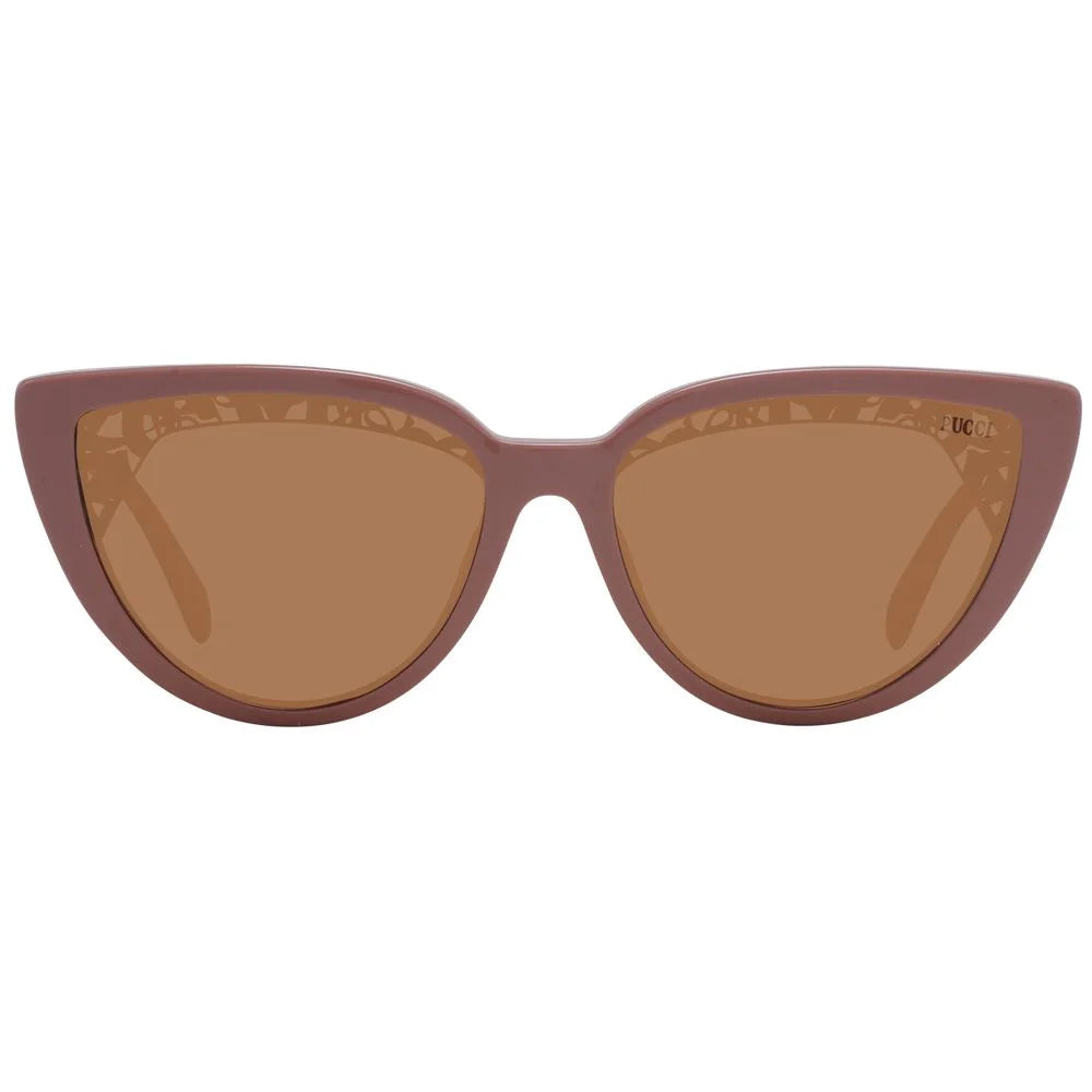 Emilio Pucci Pink Plastic Sunglasses