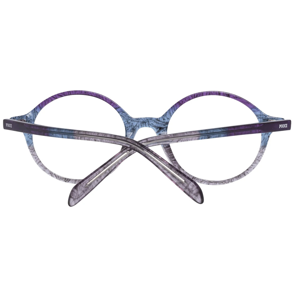 Emilio Pucci Purple Plastic Glasses (Frames)