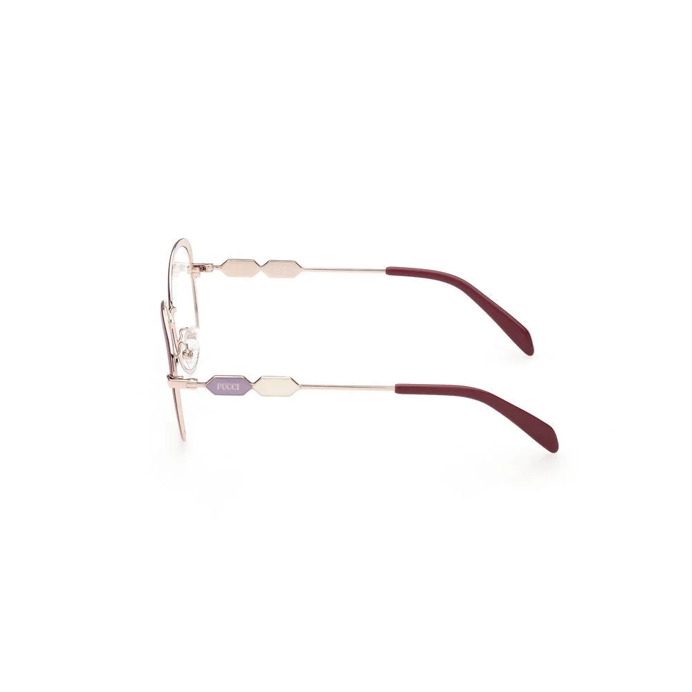 Emilio Pucci Red Metal Frames - Eyeglasses