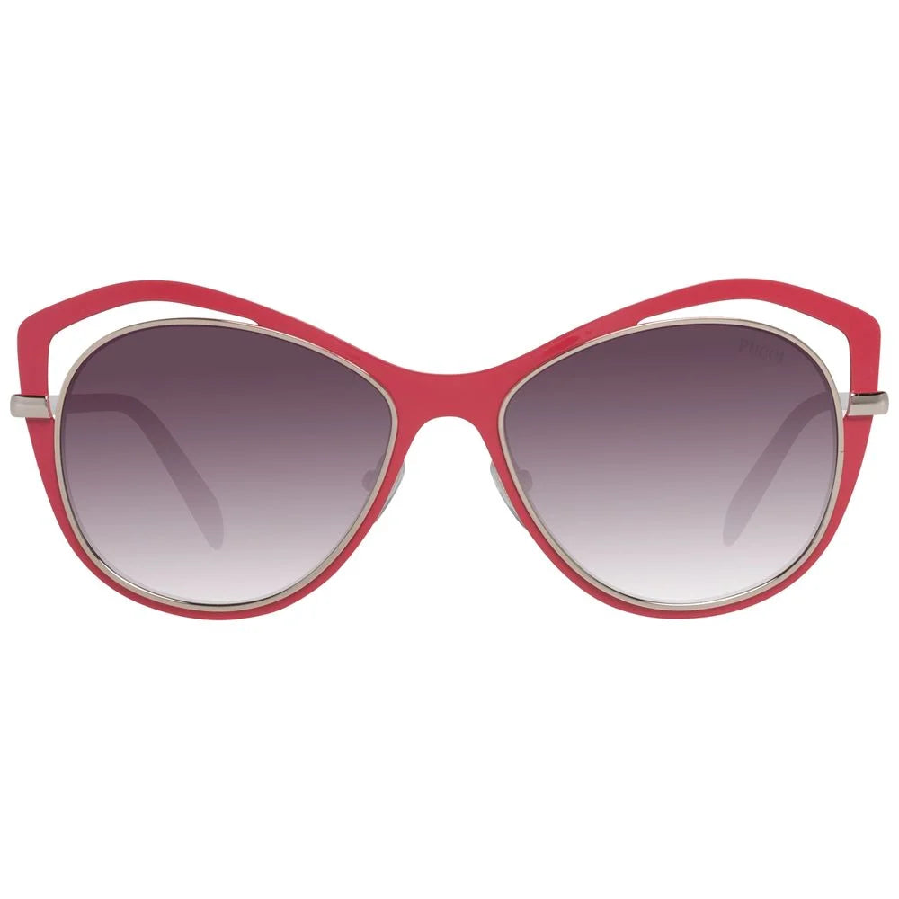 Emilio Pucci Red Metal Sunglasses - Sunglasses