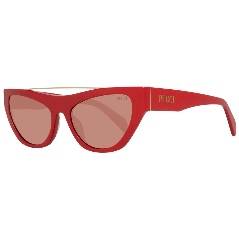 Emilio Pucci Red Metal Sunglasses - Sunglasses