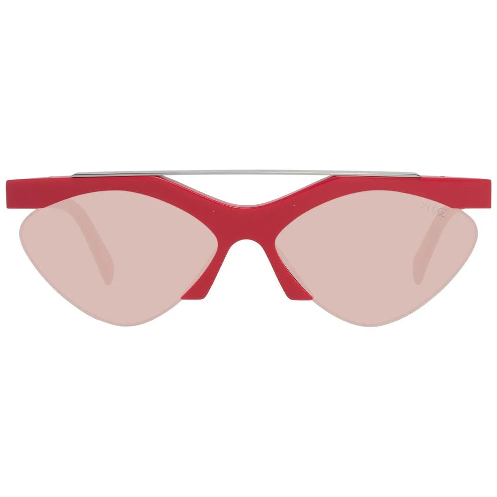 Emilio Pucci Red Metal Sunglasses - Sunglasses