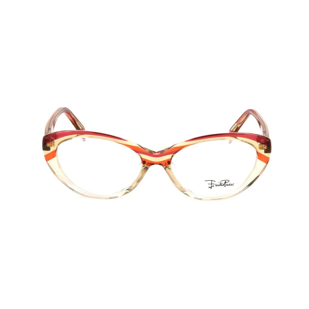 Emilio Pucci Red Plastic Frames - Eyeglasses