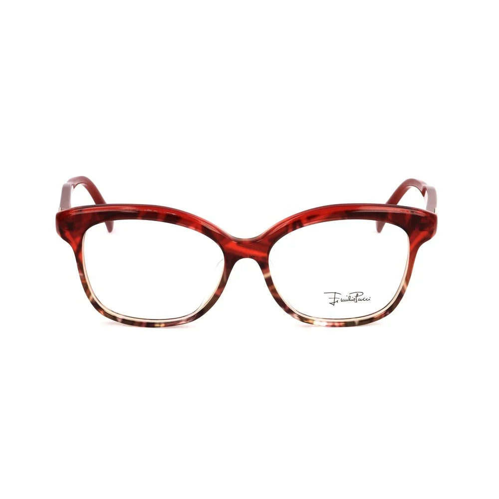 Emilio Pucci Red Plastic Frames - Eyeglasses