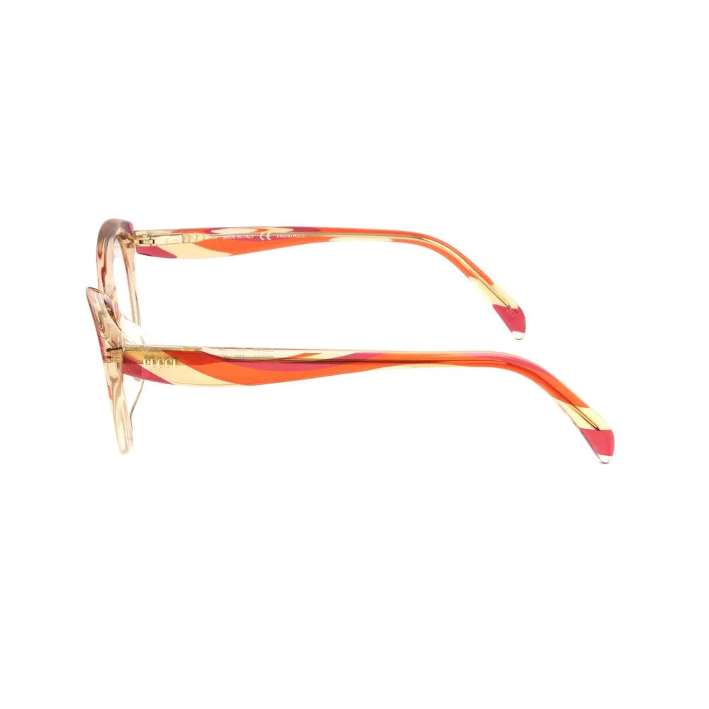 Emilio Pucci Red Plastic Frames - Eyeglasses