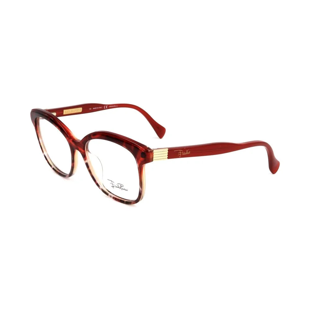 Emilio Pucci Red Plastic Frames - Eyeglasses