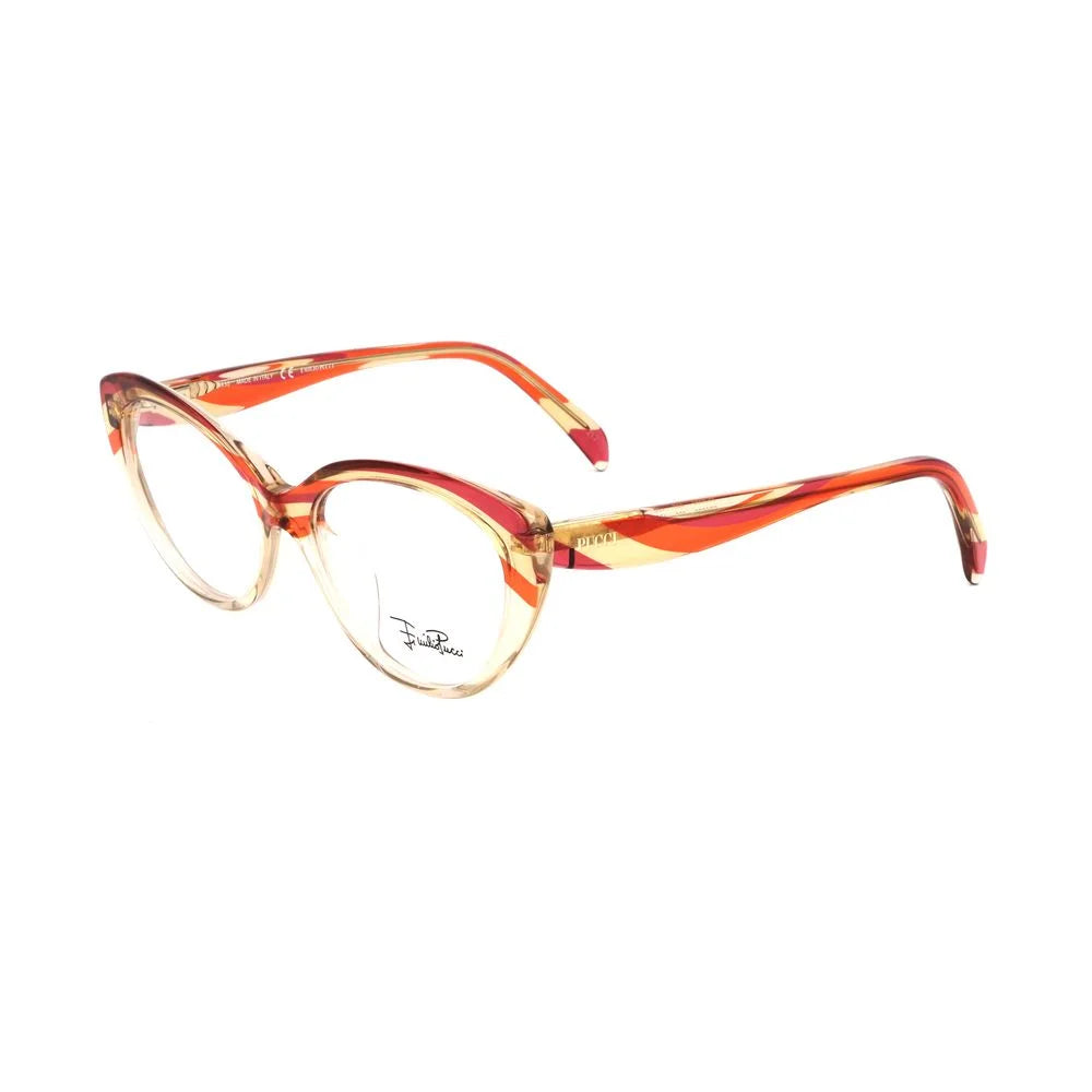 Emilio Pucci Red Plastic Frames - Eyeglasses