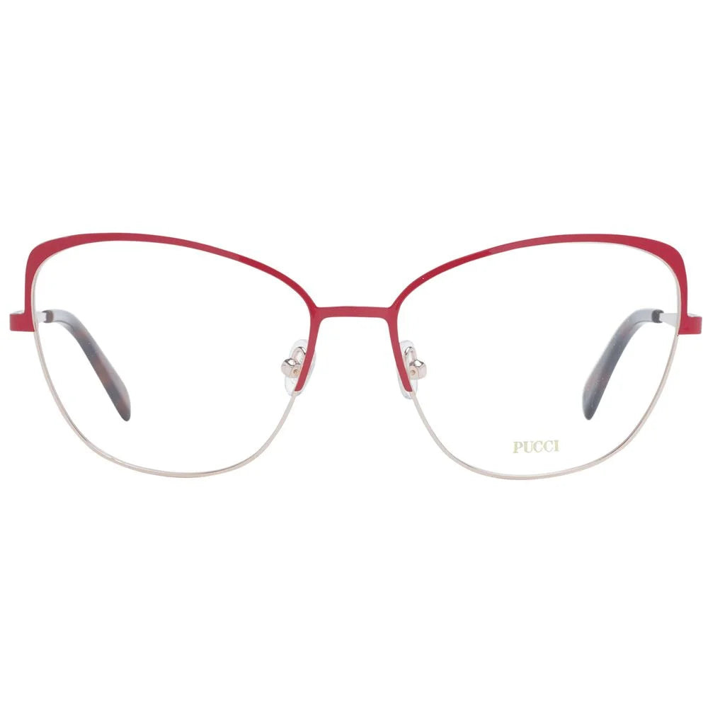 Emilio Pucci Red Women Glasses Frame - Eyeglasses