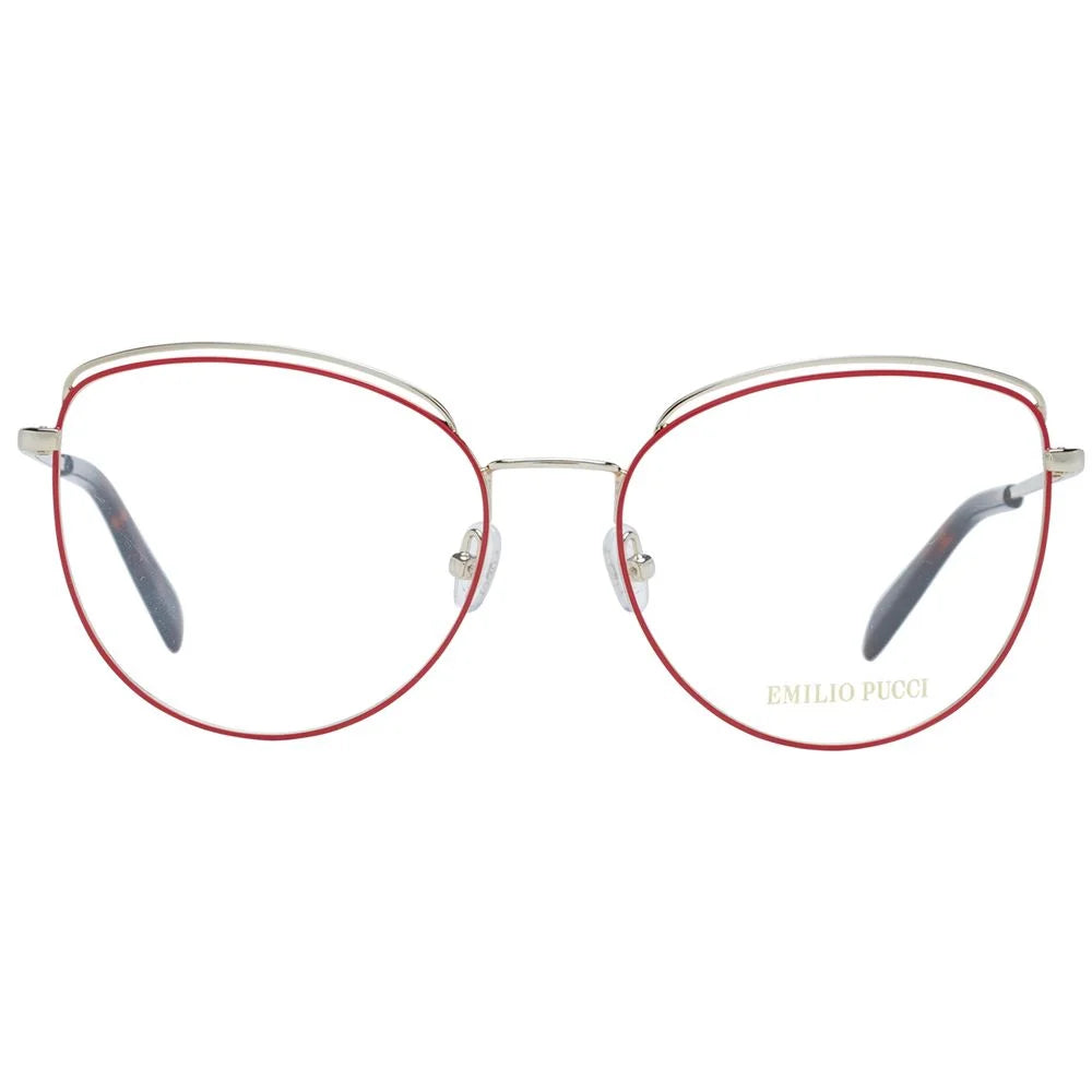 Emilio Pucci Red Women Glasses Frame - Eyeglasses