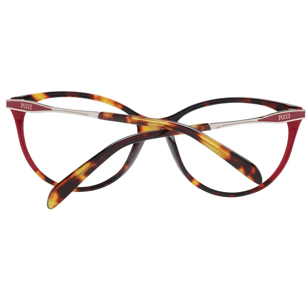 Emilio Pucci Red Women Glasses Frame - Eyeglasses