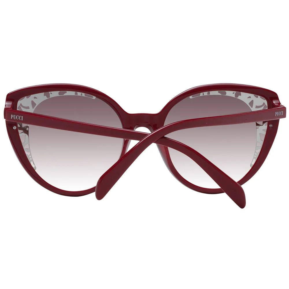 Emilio Pucci Red Women Sunglass - Sunglasses
