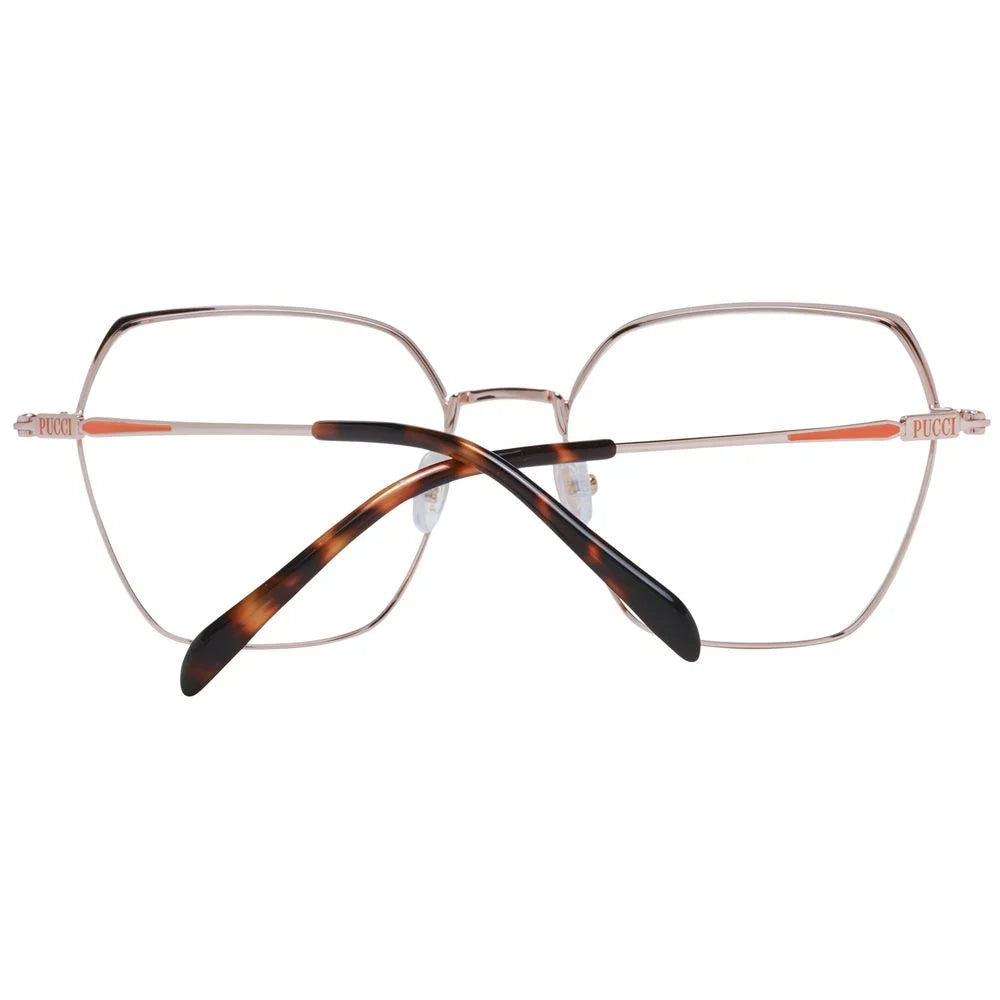 Emilio Pucci Rose Gold Women Glasses Frame - Eyeglasses