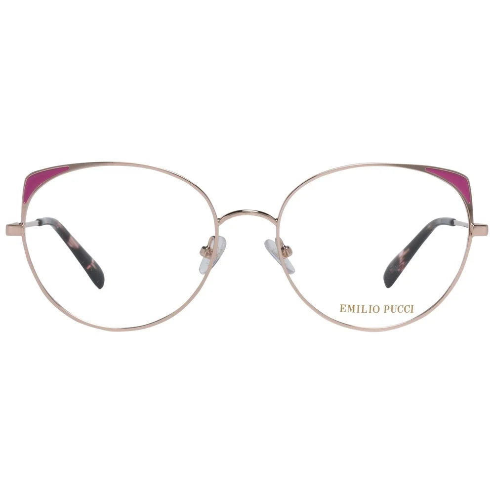Emilio Pucci Rose Gold Women Glasses Frame - Eyeglasses