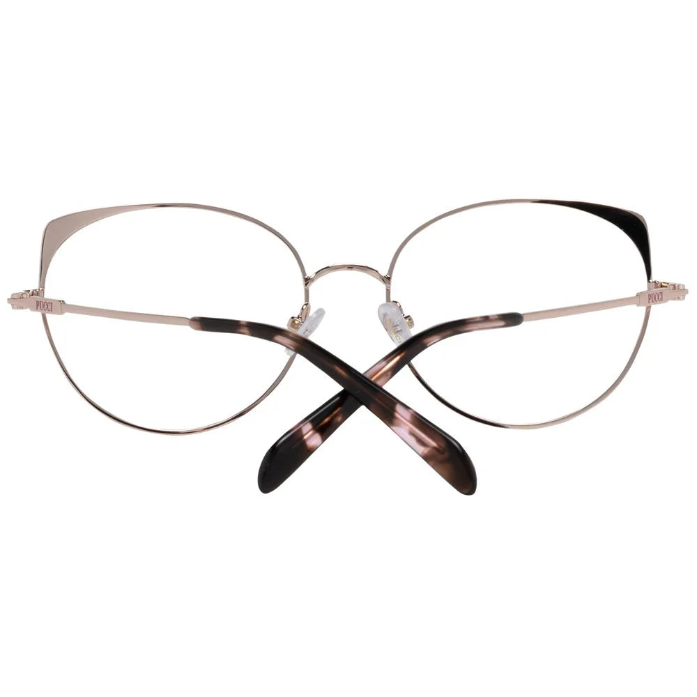 Emilio Pucci Rose Gold Women Glasses Frame - Eyeglasses