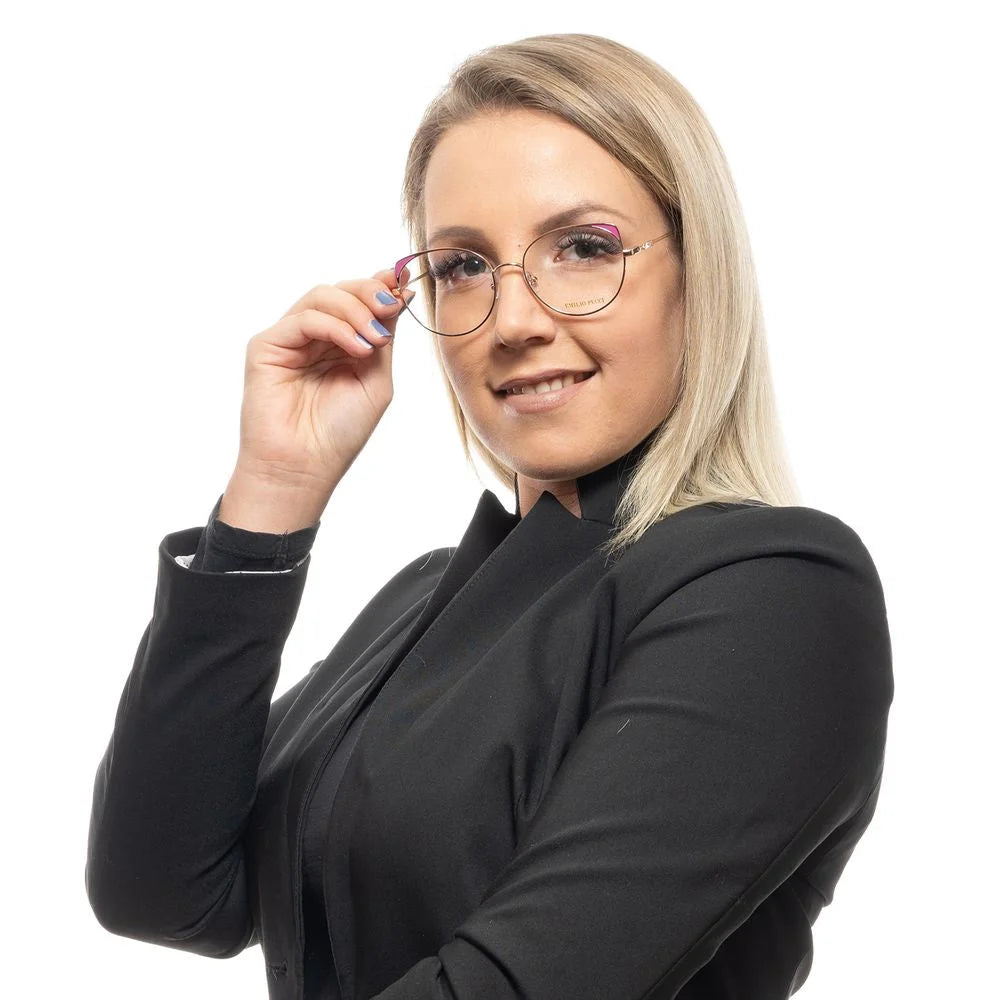 Emilio Pucci Rose Gold Women Glasses Frame - Eyeglasses