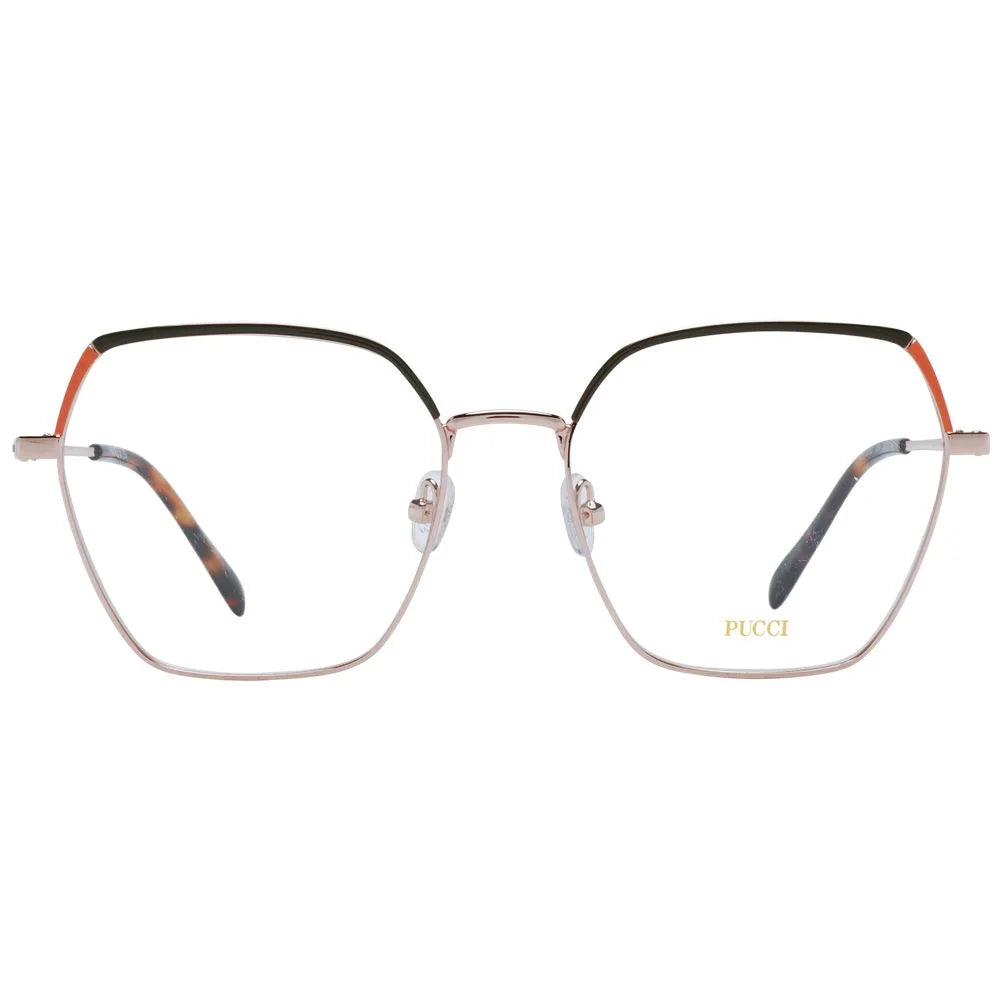 Emilio Pucci Rose Gold Women Glasses Frame - Eyeglasses