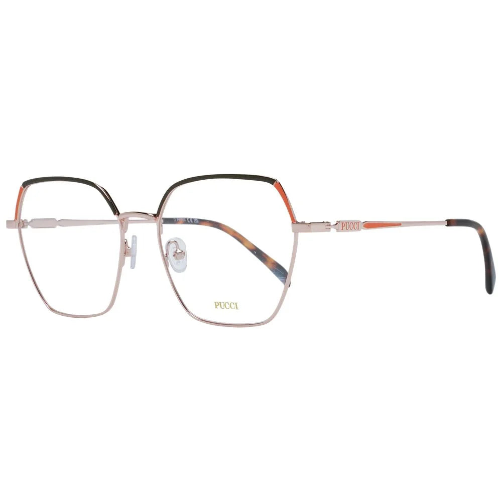 Emilio Pucci Rose Gold Women Glasses Frame - Eyeglasses