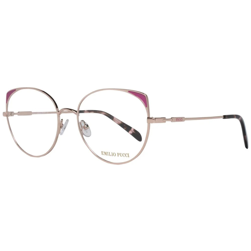 Emilio Pucci Rose Gold Women Glasses Frame - Eyeglasses