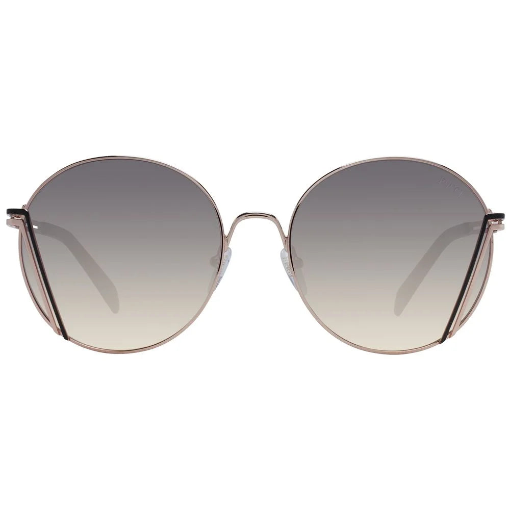 Emilio Pucci Rose Gold Women Sunglass