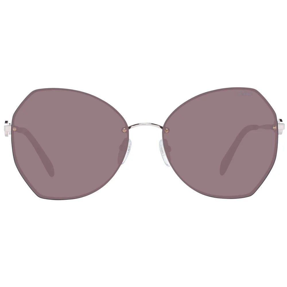 Emilio Pucci Rose Gold Women Sunglass - Sunglasses