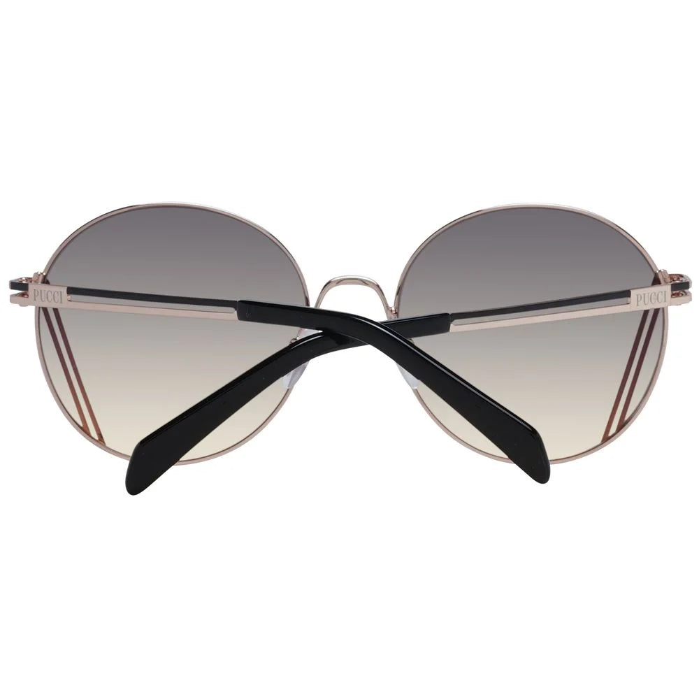 Emilio Pucci Rose Gold Women Sunglass - Sunglasses