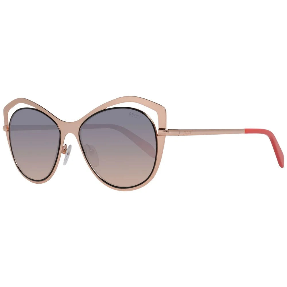 Emilio Pucci Rose Gold Women Sunglass - Sunglasses