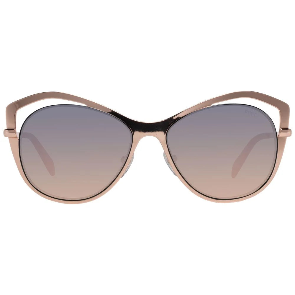 Emilio Pucci Rose Gold Women Sunglass - Sunglasses