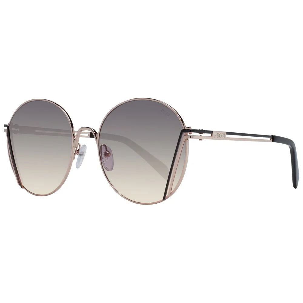 Emilio Pucci Rose Gold Women Sunglass - Sunglasses