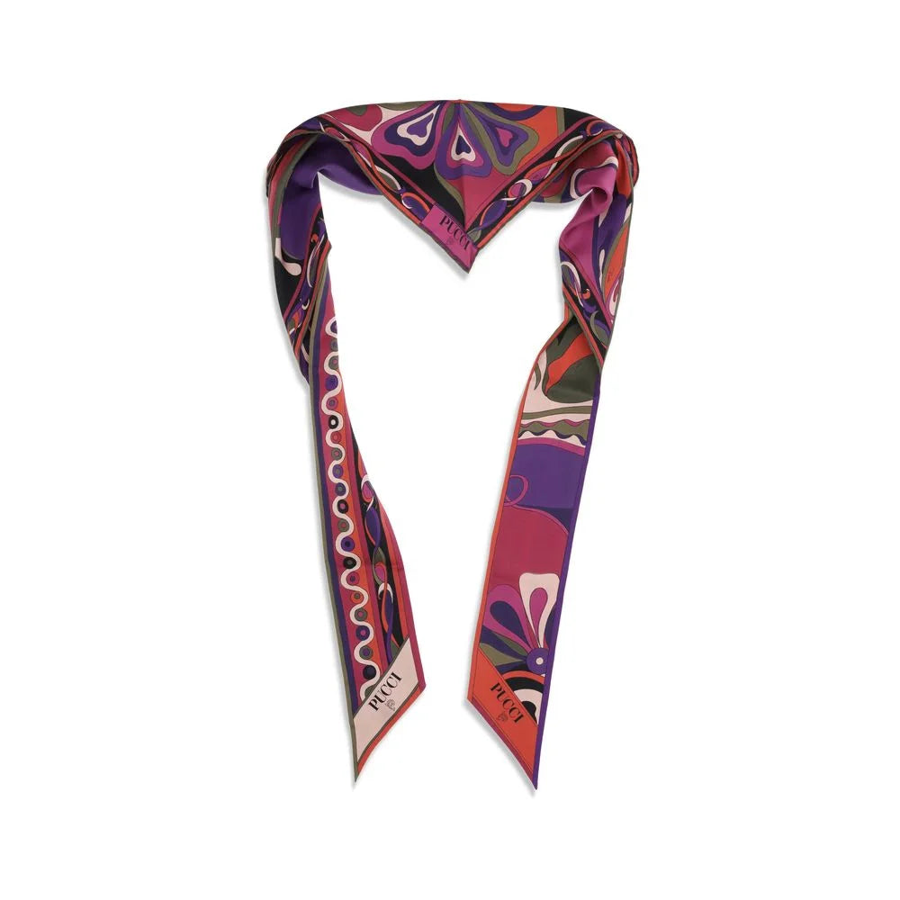 Emilio Pucci Silk triangle Scarf - Scarves & Shawls