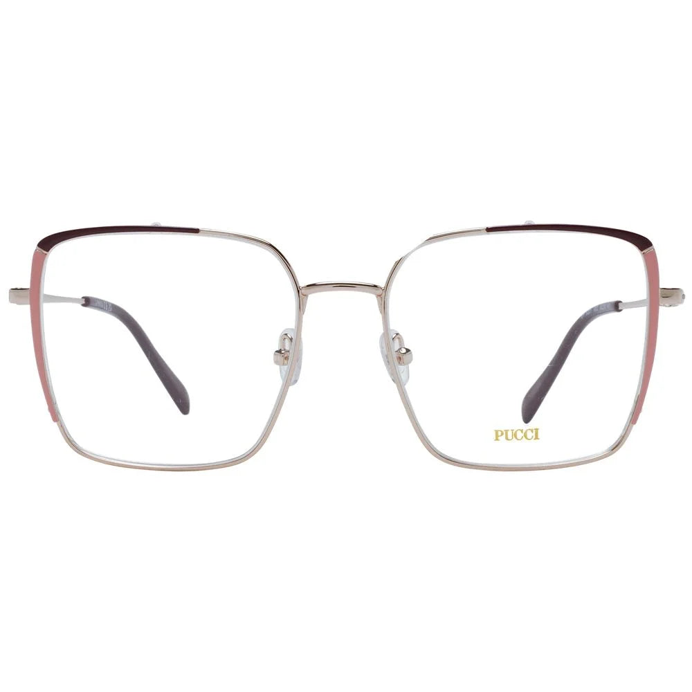 Emilio Pucci Silver Women Glasses Frame - Eyeglasses