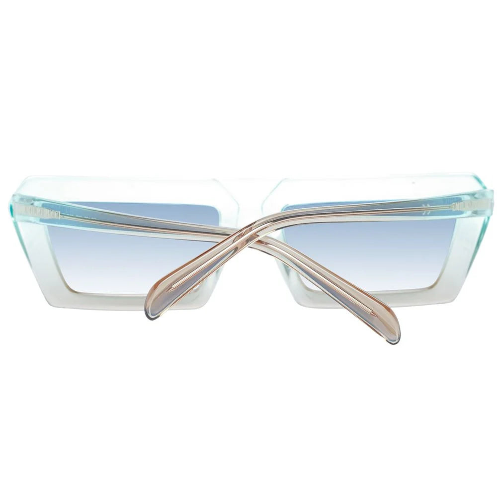 Emilio Pucci Turquoise Women Sunglass - Sunglasses