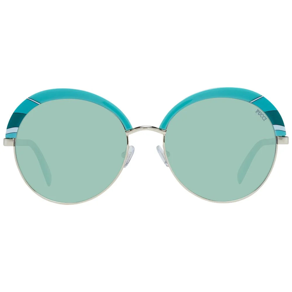Emilio Pucci Turquoise Women Sunglass - Sunglasses