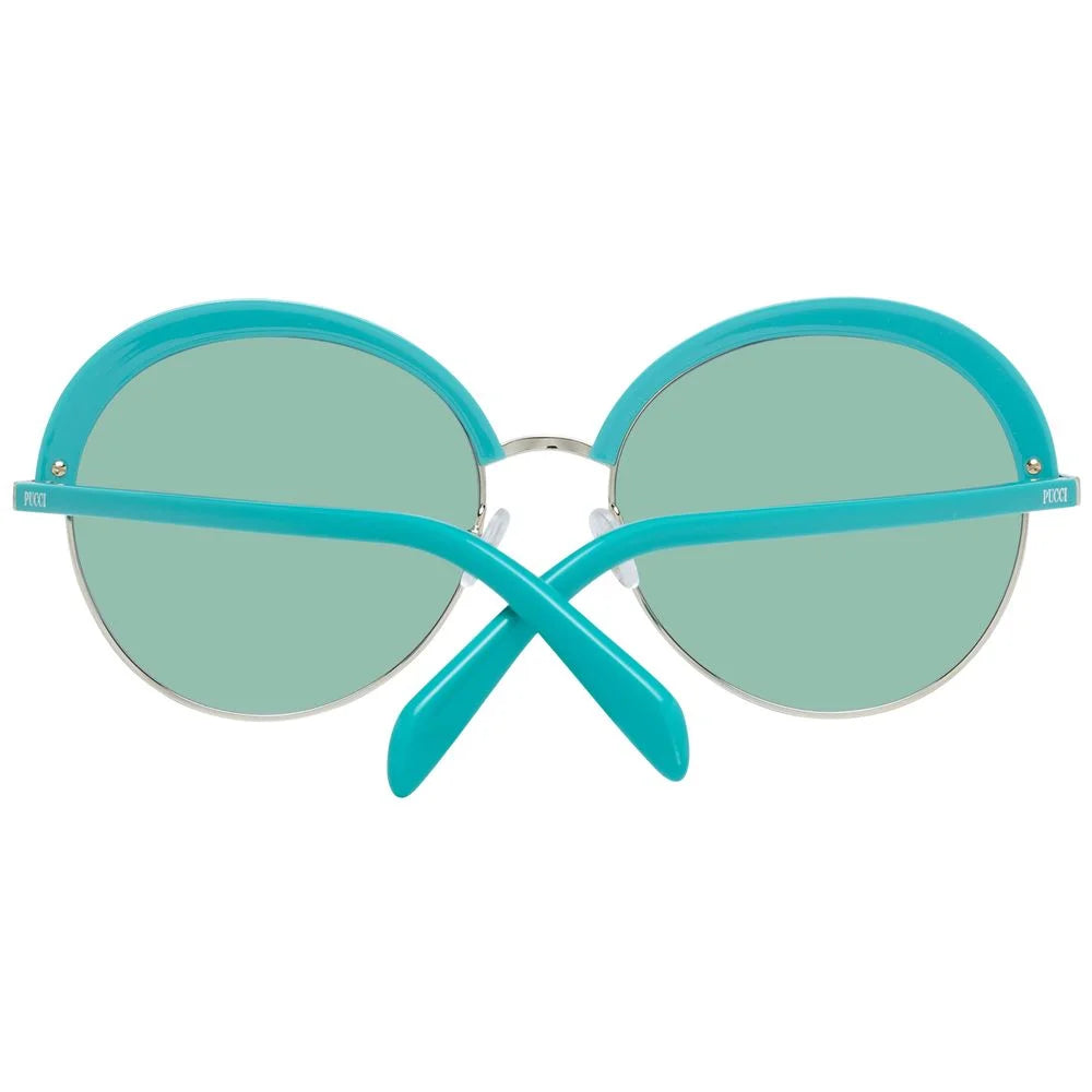 Emilio Pucci Turquoise Women Sunglass - Sunglasses