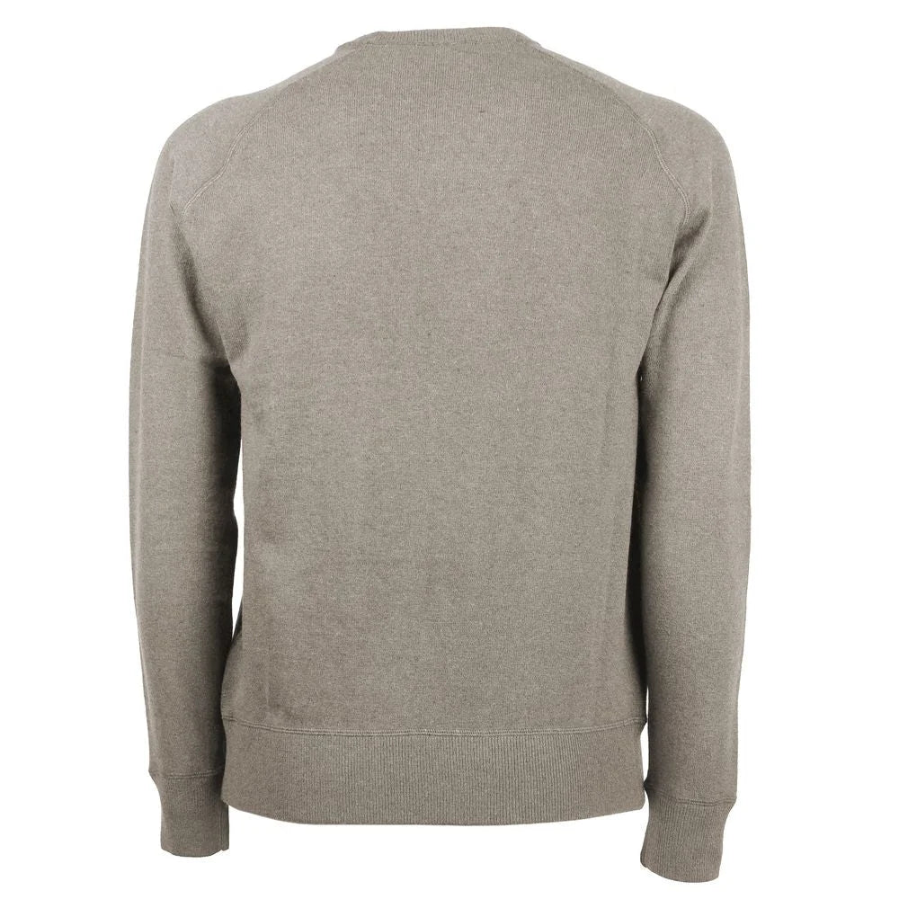Emilio Romanelli Beige Cashmere Men Sweater - Sweaters