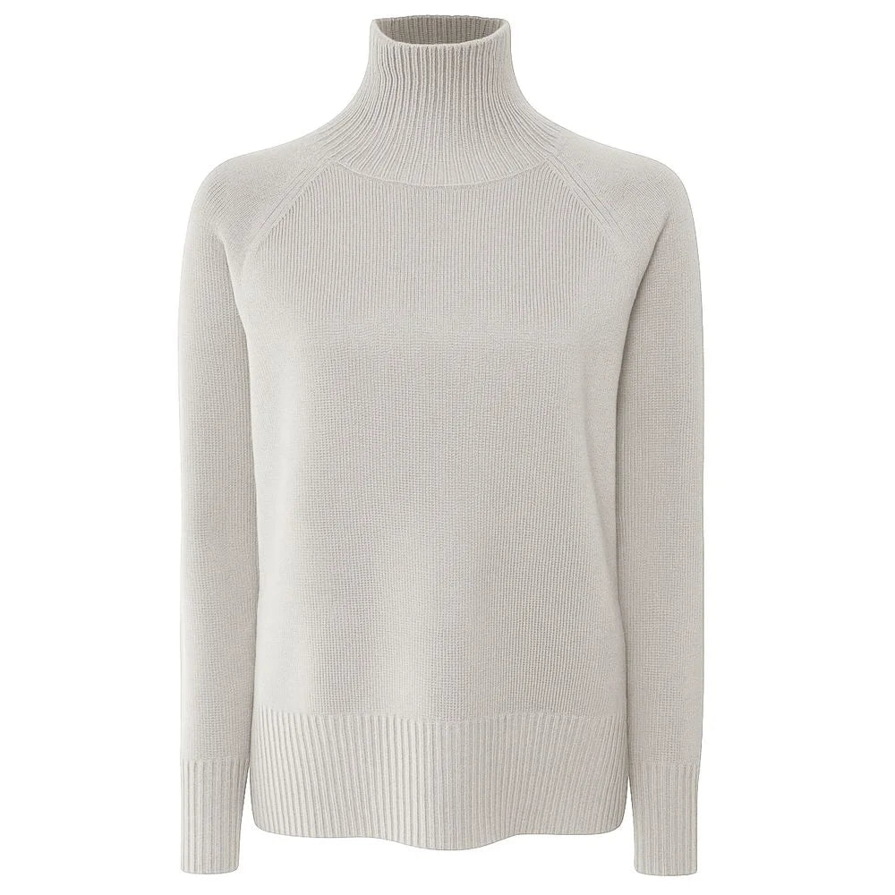 Emilio Romanelli Beige Cashmere Women Sweater - Sweaters