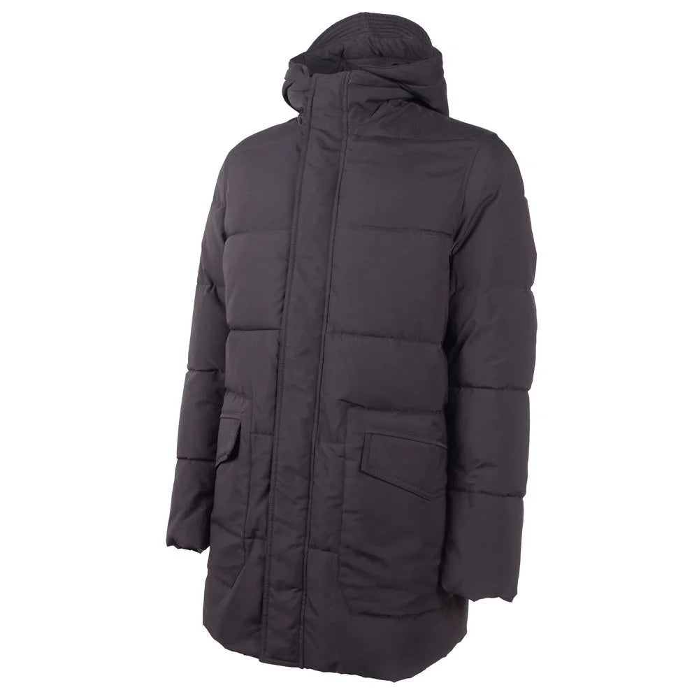 Emilio Romanelli Black Polyester Men Jacket - Parkas
