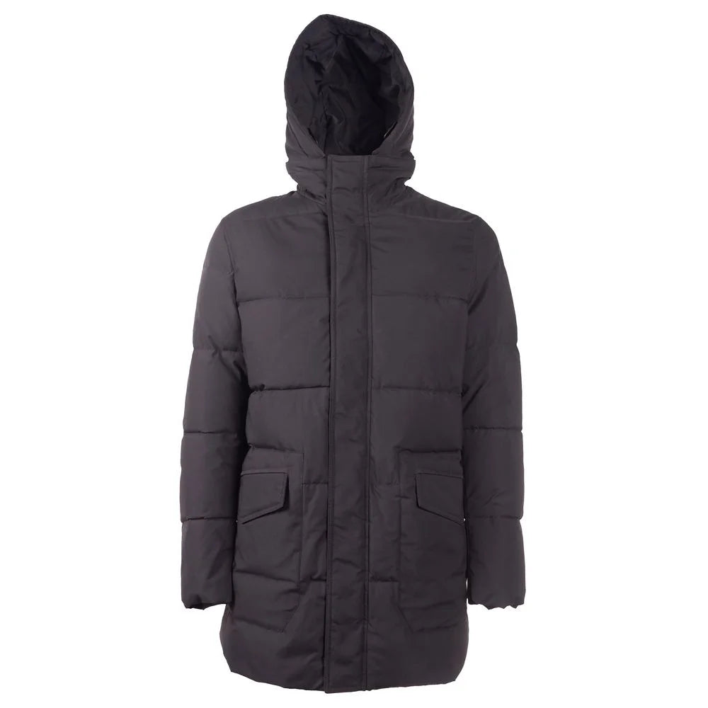 Emilio Romanelli Black Polyester Men Jacket - Parkas