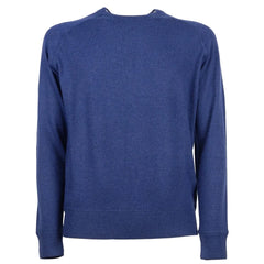 Emilio Romanelli Blue Cashmere Men Sweater - Sweaters