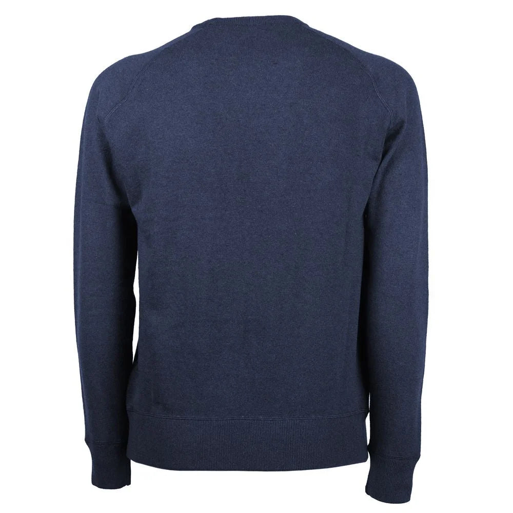 Emilio Romanelli Blue Cashmere Men Sweater - Sweaters