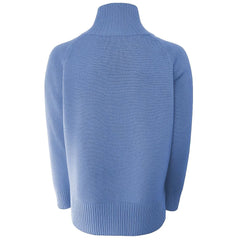 Emilio Romanelli Blue Cashmere Women Sweater - Sweaters