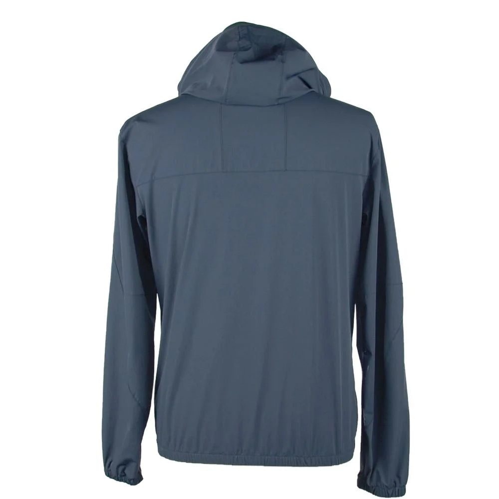Emilio Romanelli Blue Synthetic Men Jacket - Windbreakers
