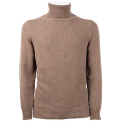Emilio Romanelli Brown Cashmere Men Sweater - Sweaters