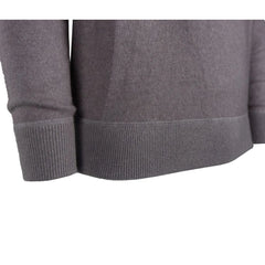 Emilio Romanelli Gray Cashmere Men Sweater - IT56 | 3XL - Sweaters