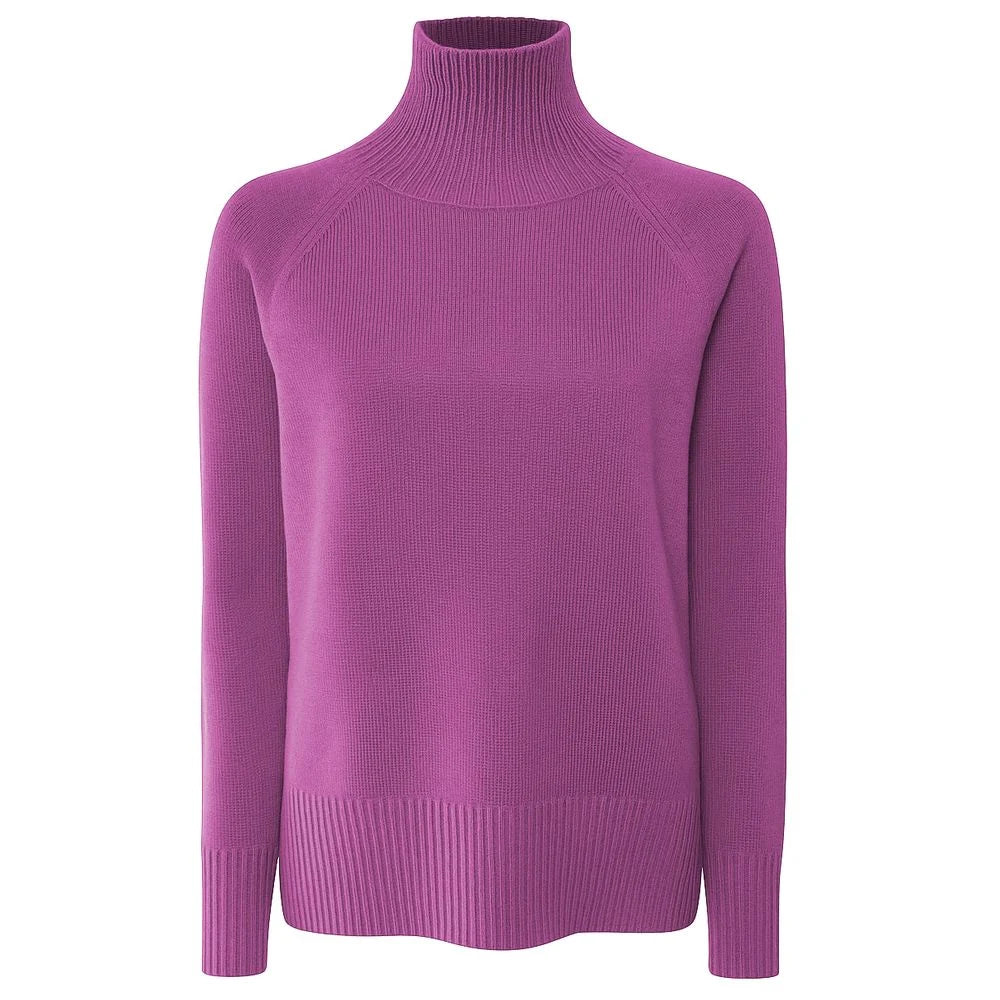 Emilio Romanelli Purple Cashmere Women Sweater - Sweaters