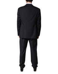 Emporio Armani Black Single Breasted Formal 2 Piece Suit - IT48 | M - Pant Suits