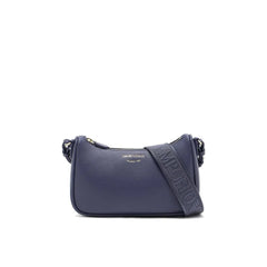 Emporio Armani Blue Polyethylene Shoulder Bag