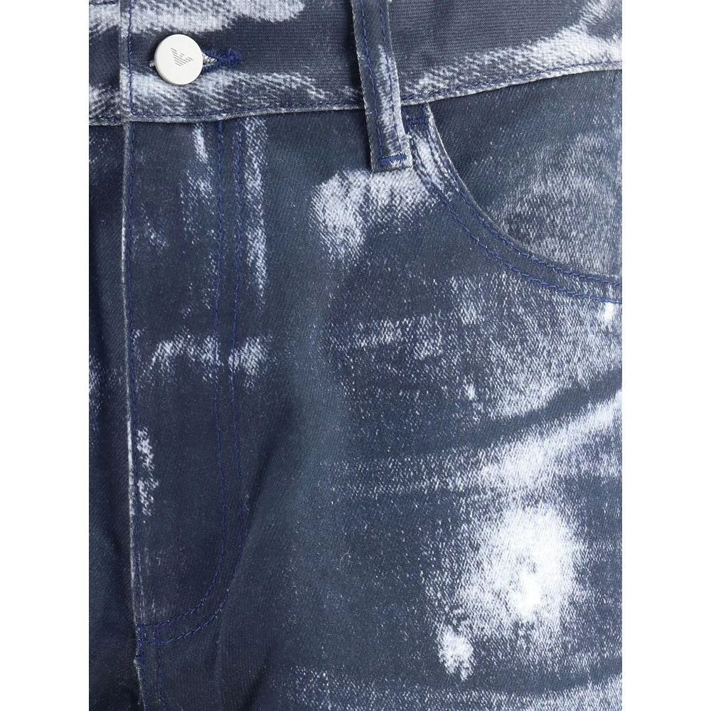 Emporio Armani Denim print Pants - Jeans