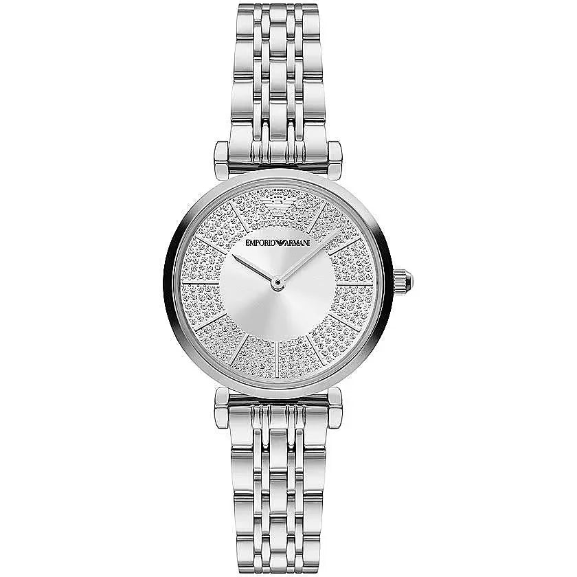 Emporio Armani Elegant Silver-Toned Women’s Watch - Watches